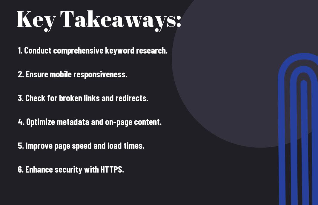 , SEO Audit Checklist For Banking Websites